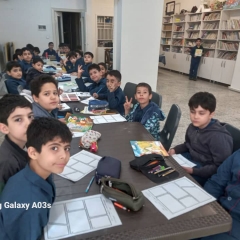 داستان نویسی پایه سوم دبستان شیخ محمد خیابانی-1404